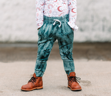 Load image into Gallery viewer, Emerald Tie Dye Joggers