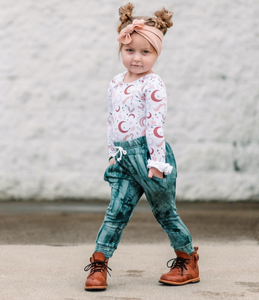 Emerald Tie Dye Joggers