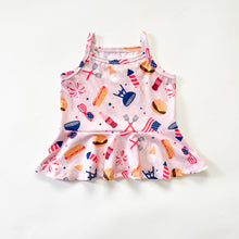 Load image into Gallery viewer, Cookout Cami Peplum