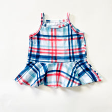 Load image into Gallery viewer, Plaid Cami Peplum