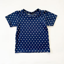 Load image into Gallery viewer, Navy Dot Tee