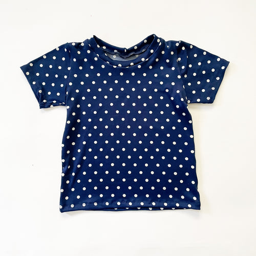 Navy Dot Tee