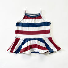 Load image into Gallery viewer, Stripe Cami Peplum